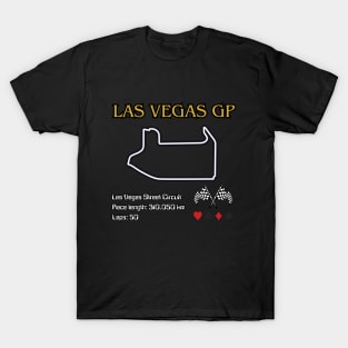 Las Vegas Grand Prix, Formula 1, USA, Nevada T-Shirt